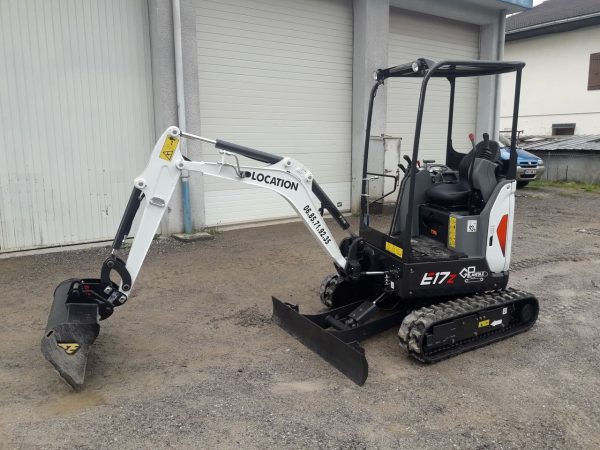 Détail pelle (1à9t ) Bobcat 1.7t