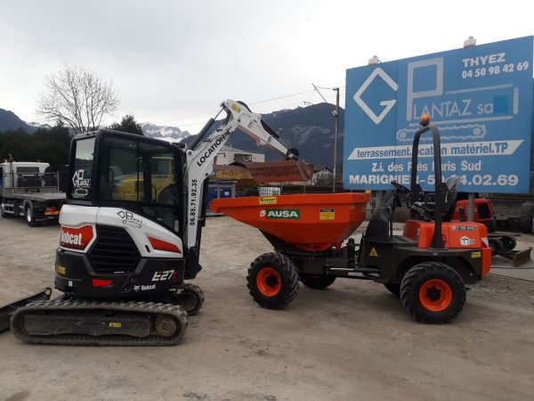 Détail pelle (1à9t ) Bobcat 2.7t