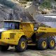 Détail 1er choix dumper volvo a25-d