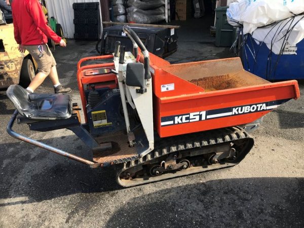 TRANSPORTEUR SUR CHENILLES KUBOTA KC51